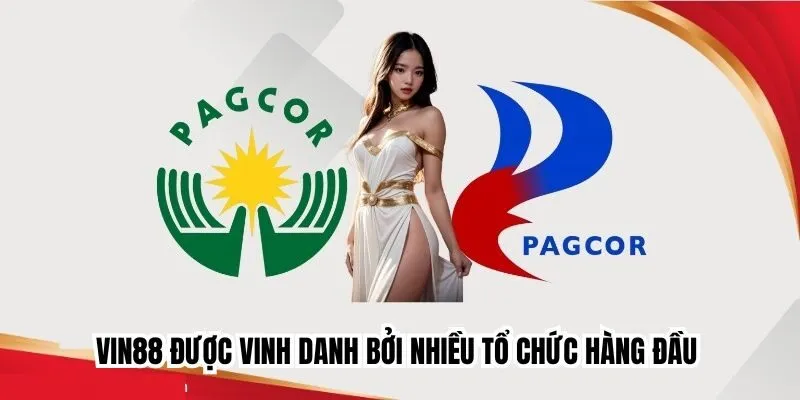 Vin88 được vinh danh bởi nhiều tổ chức hàng đầu